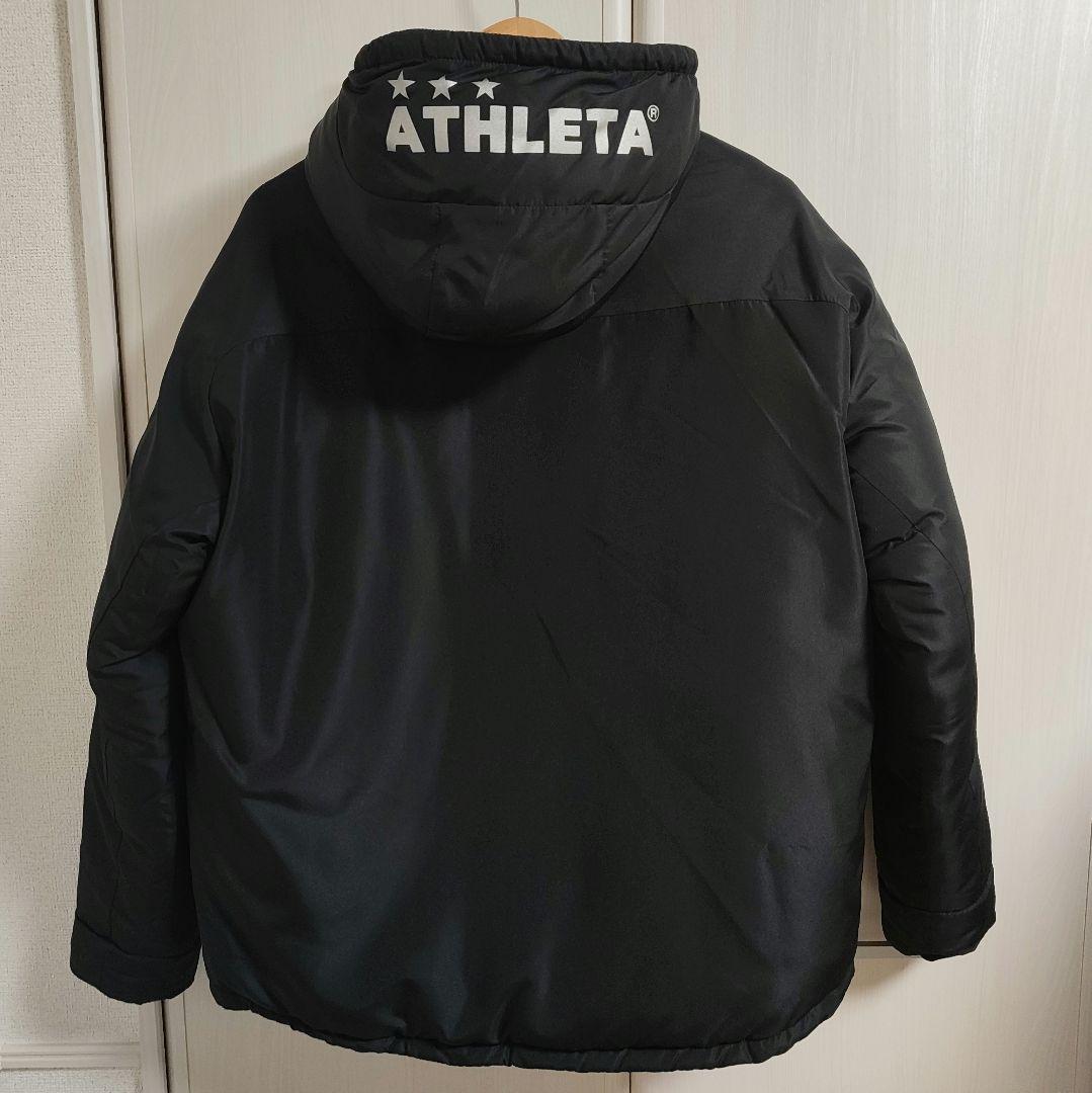 【ATHLETA】 ベンチコートブラック Lサイズ