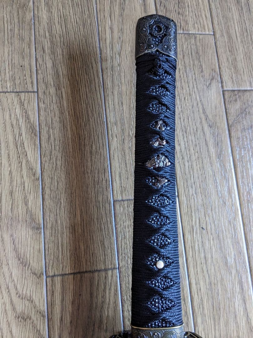 kanon様専用模造刀 アルミ刀身 沖田総司拵 闇一文字 刀掛け 目釘抜き