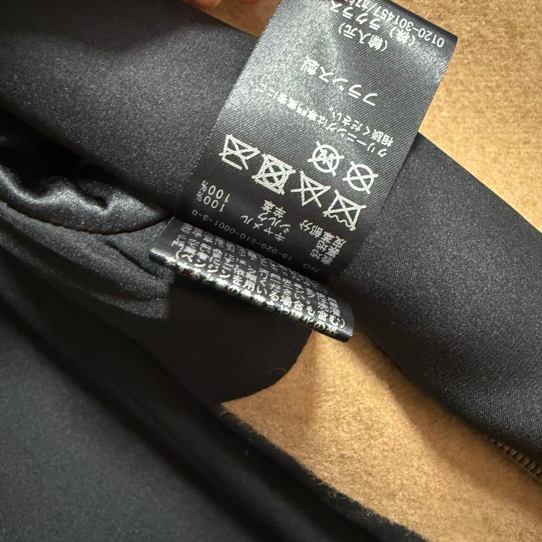 美品 キャメル(らくだ)100%お素材 32 PARADIS サイドジップコート