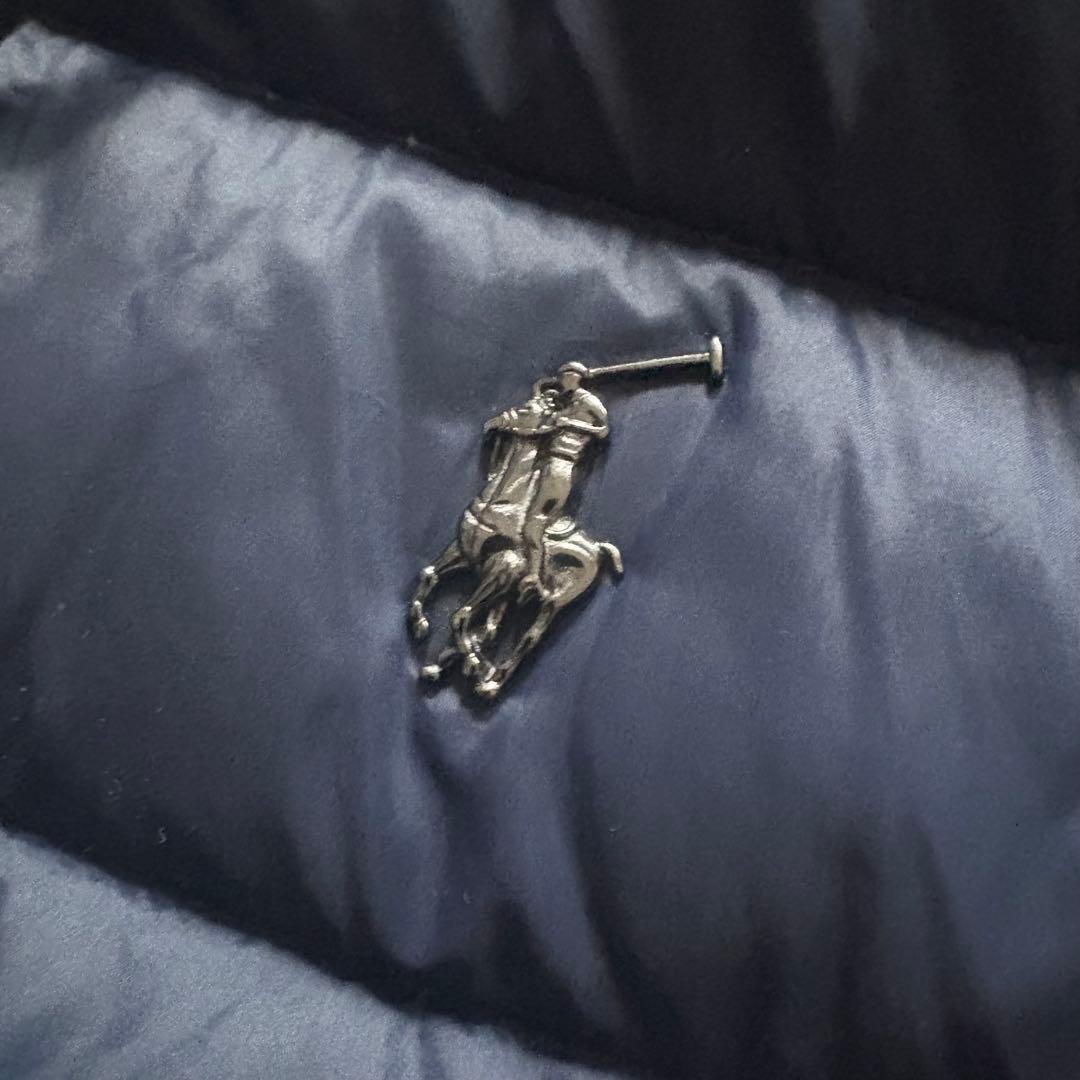 ポロラルフローレン ダウンジャケット スキー 切替 メンズ S