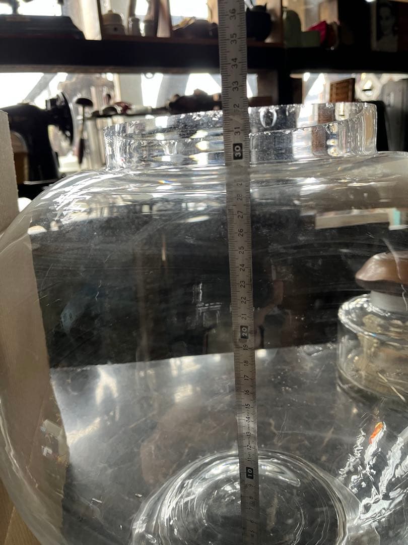 特大ガラス瓶、駄菓子瓶、金魚鉢、メダカ鉢、ドライフラワー、ガラスケース