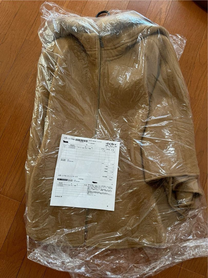 完売【sheller】FOX fur cape coat