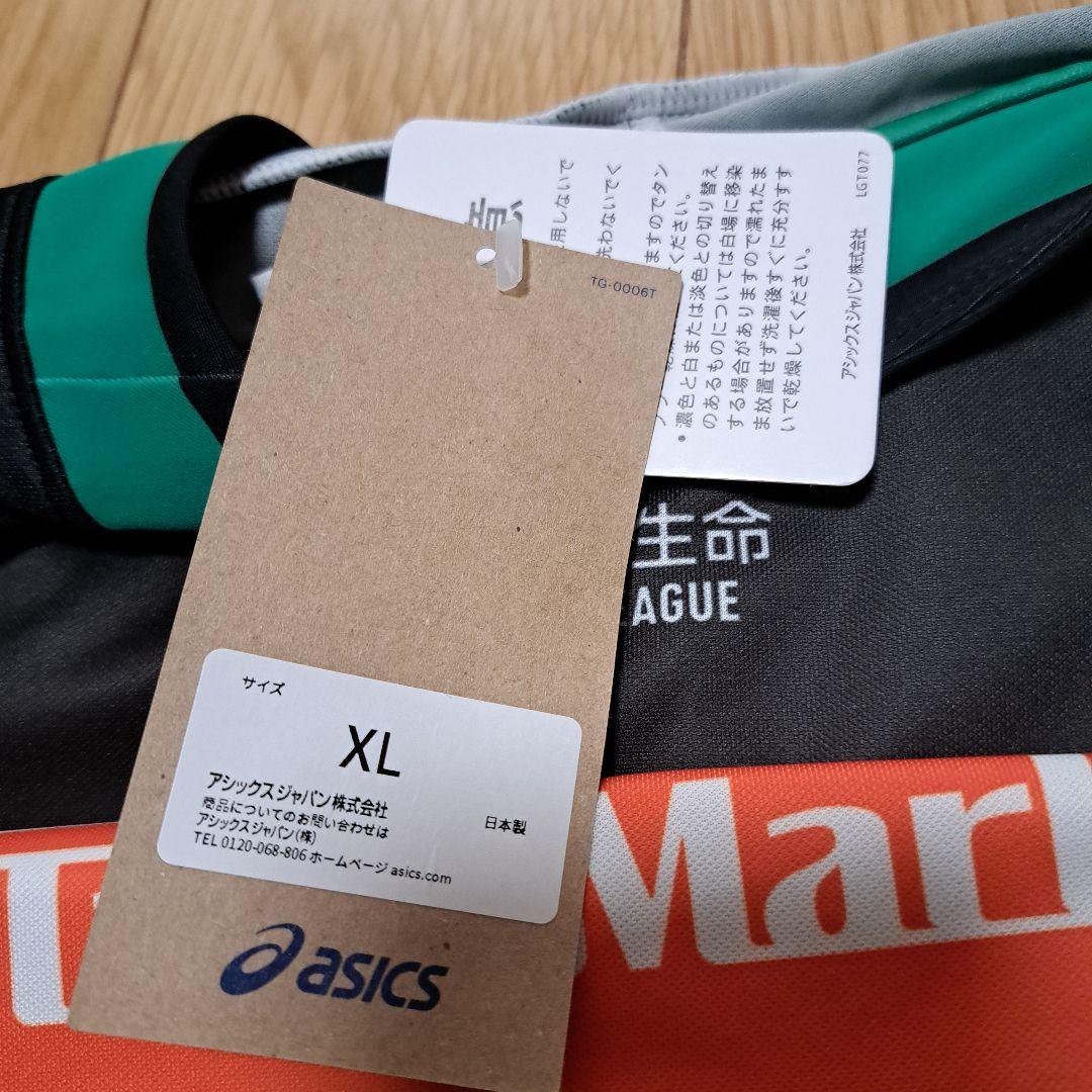 値下げ☆未使用広島サンダーズ三輪大将選手No.4　オフィシャルユニ XLタグ付き