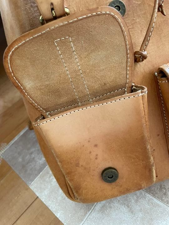 【値下げ】BREE ヌメ革　リュック