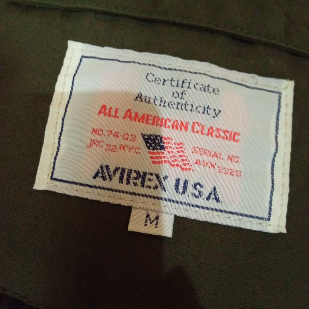 【美品】AVIREX　ミリタリーコート・モッズコート М