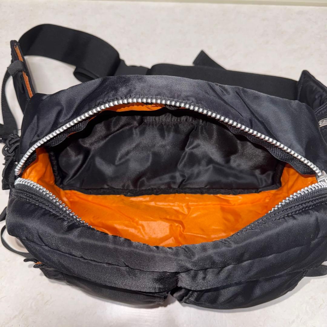 希少 入手困難 極美品 PORTER タンカーウエスト ボディバッグ 黒