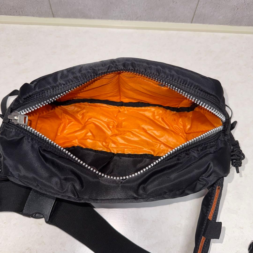 希少 入手困難 極美品 PORTER タンカーウエスト ボディバッグ 黒