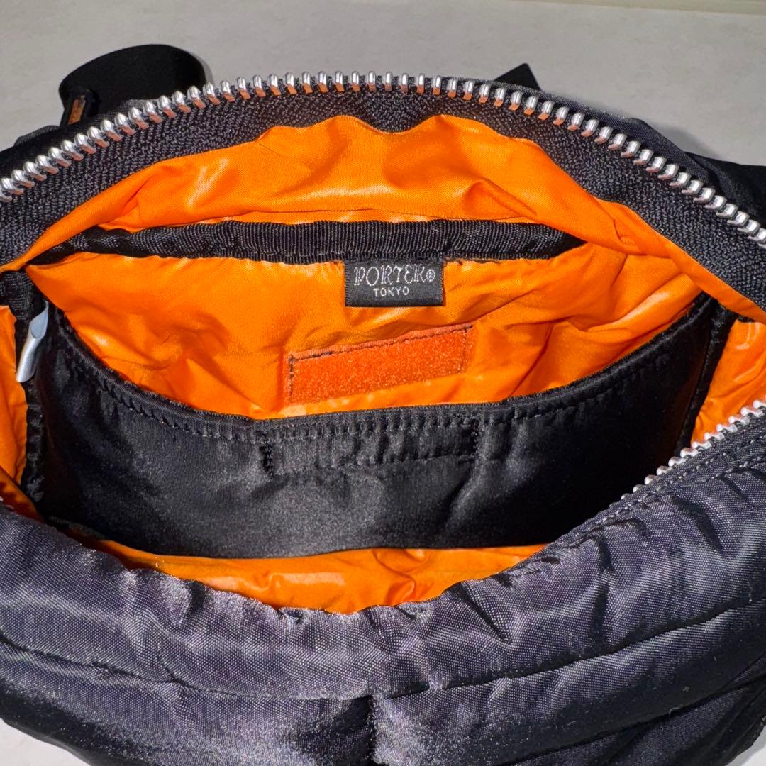 希少 入手困難 極美品 PORTER タンカーウエスト ボディバッグ 黒