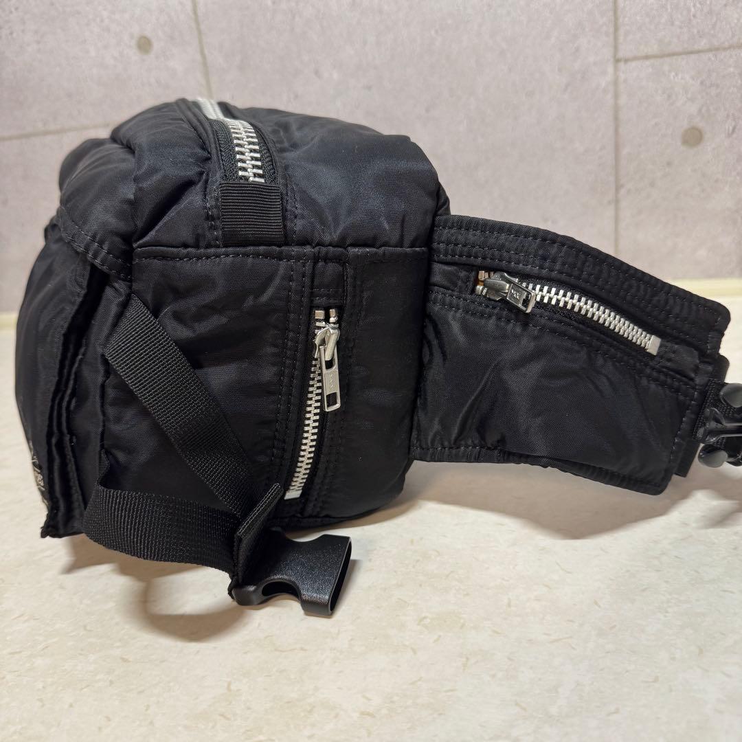希少 入手困難 極美品 PORTER タンカーウエスト ボディバッグ 黒