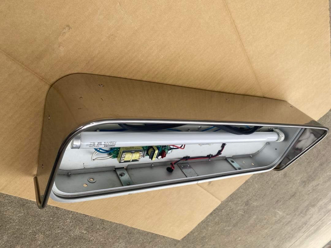 JBアルナ中アンドン&8mm丸棒付き鏡面ステンバイザーセット