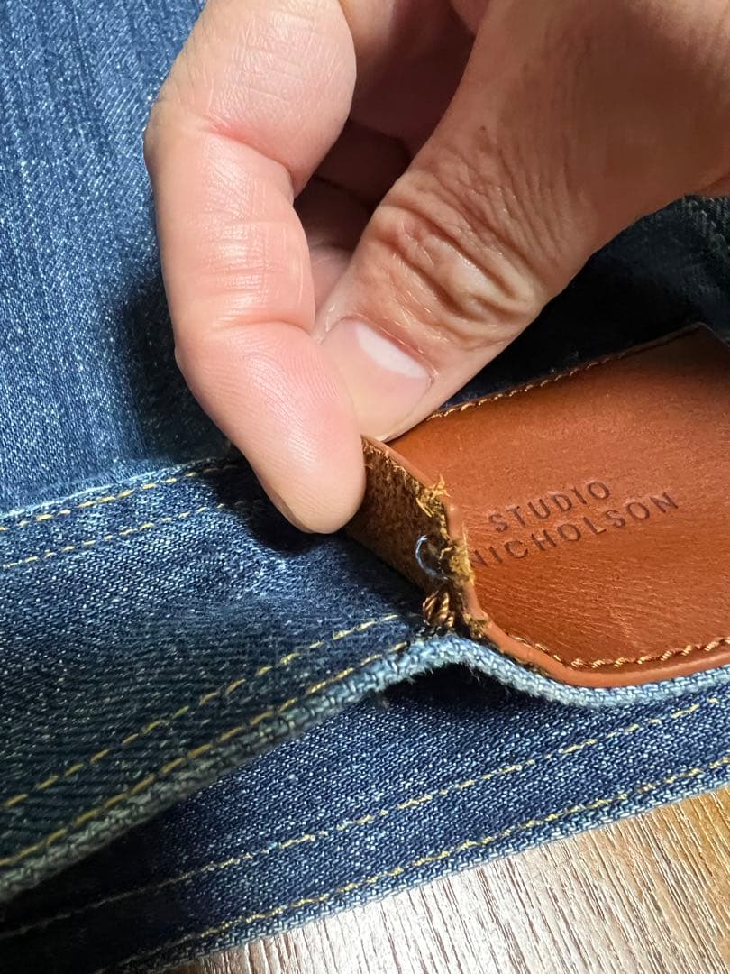 STUDIO NICHOLSON デニムジャケット Mサイズ