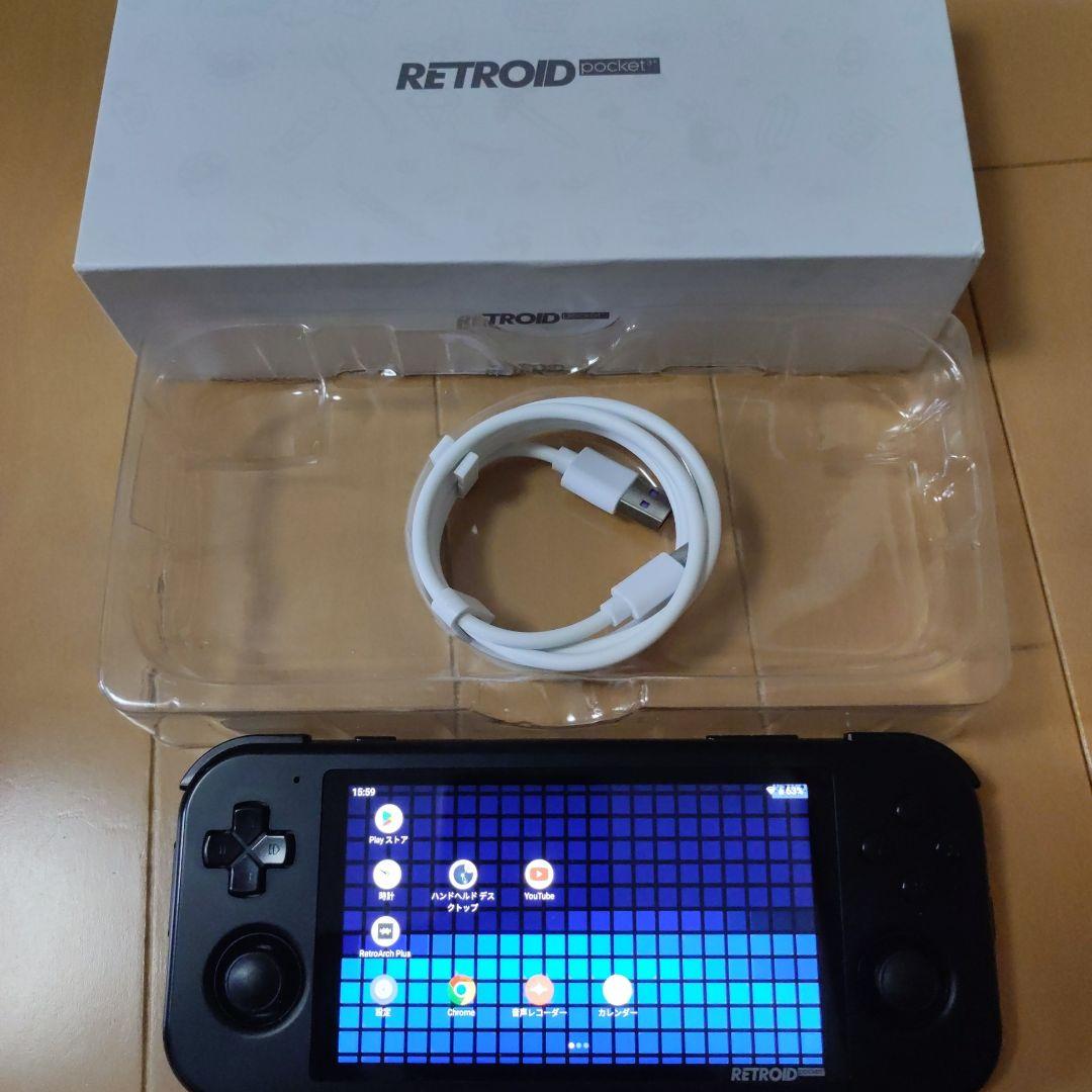 は*ん様 Retroid Pocket 3+ ブラック 本体と付属品