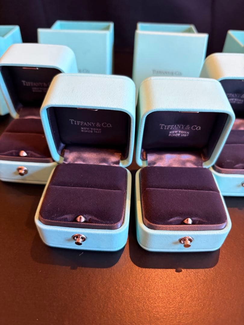 Tiffany & Co. リングケース　空ケース　4個セット　美品
