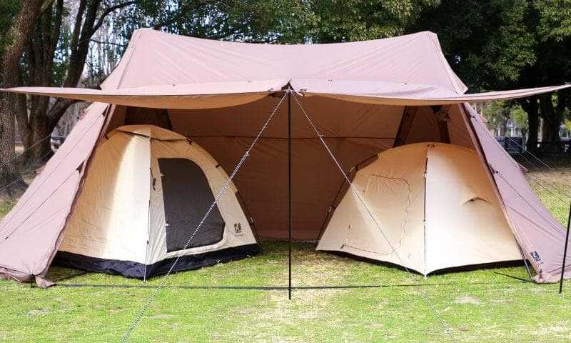 【現品限り】　Hilander　A型フレームグランピアン　大型シェルター　初代