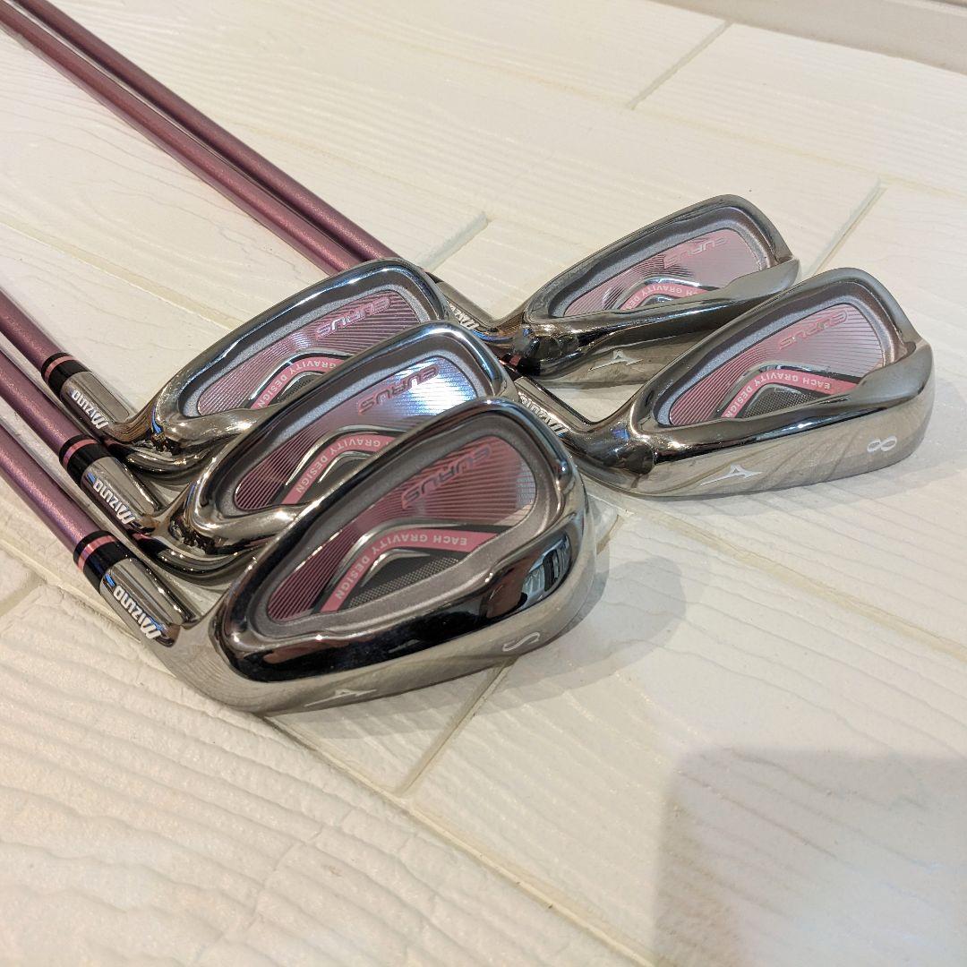 ゆうゆうサニー　レディースアイアンセット 5本 MIZUNO EURUS