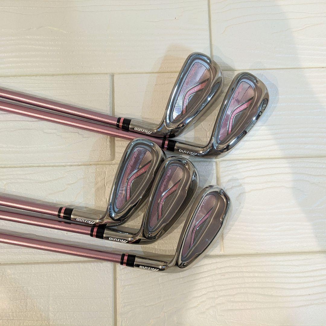 ゆうゆうサニー　レディースアイアンセット 5本 MIZUNO EURUS