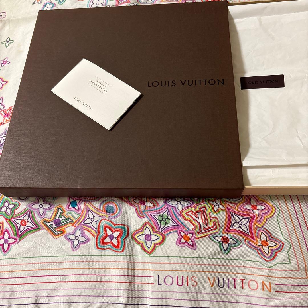 LOUIS VUITTON マルチカラー スカーフ 大判