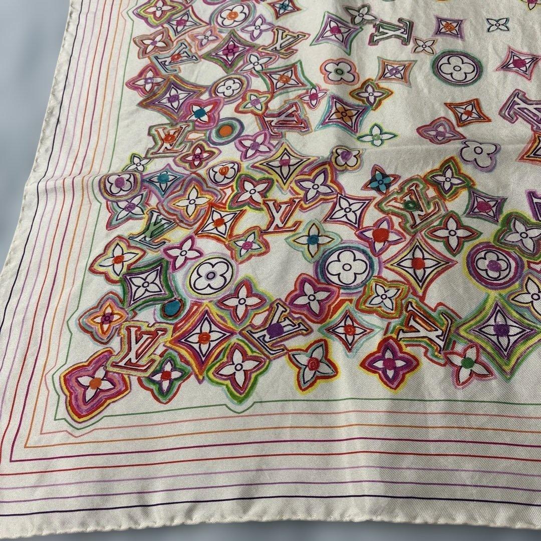 LOUIS VUITTON マルチカラー スカーフ 大判