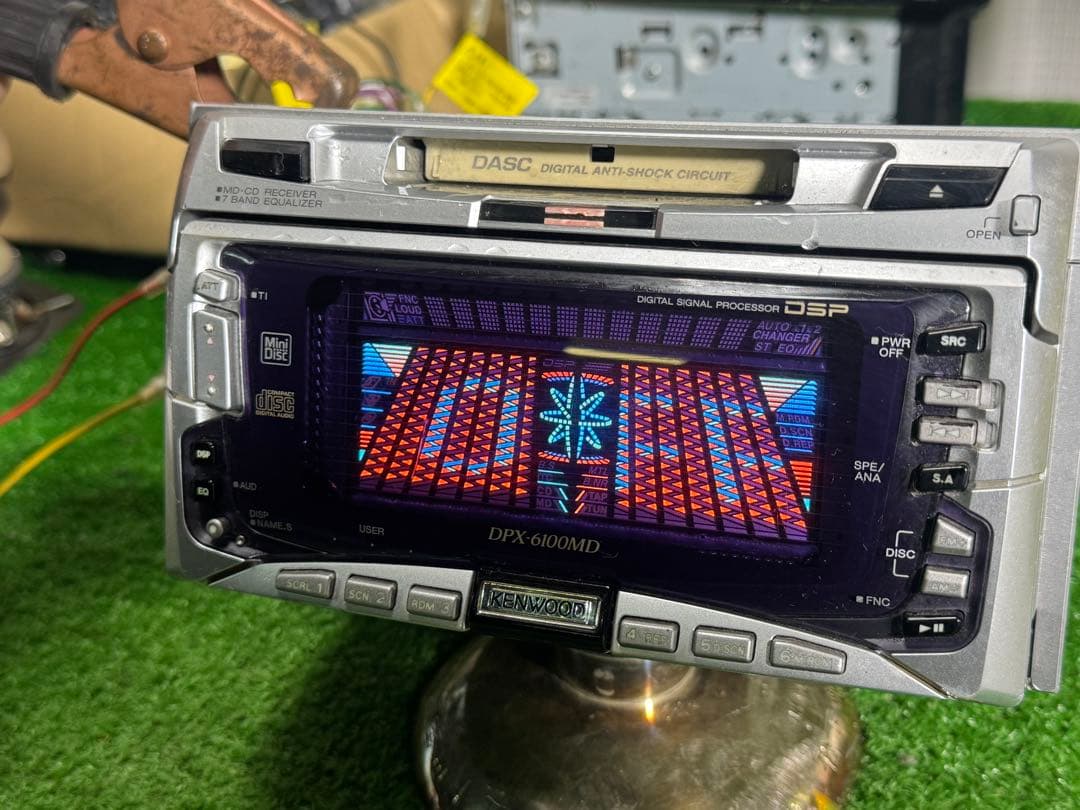 KENWOOD ケンウッド　DPX-6100MD CD・MDデッキ