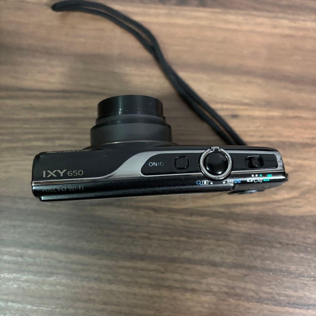 Canon IXY650 デジタルカメラPC2274 動作品　ブラック