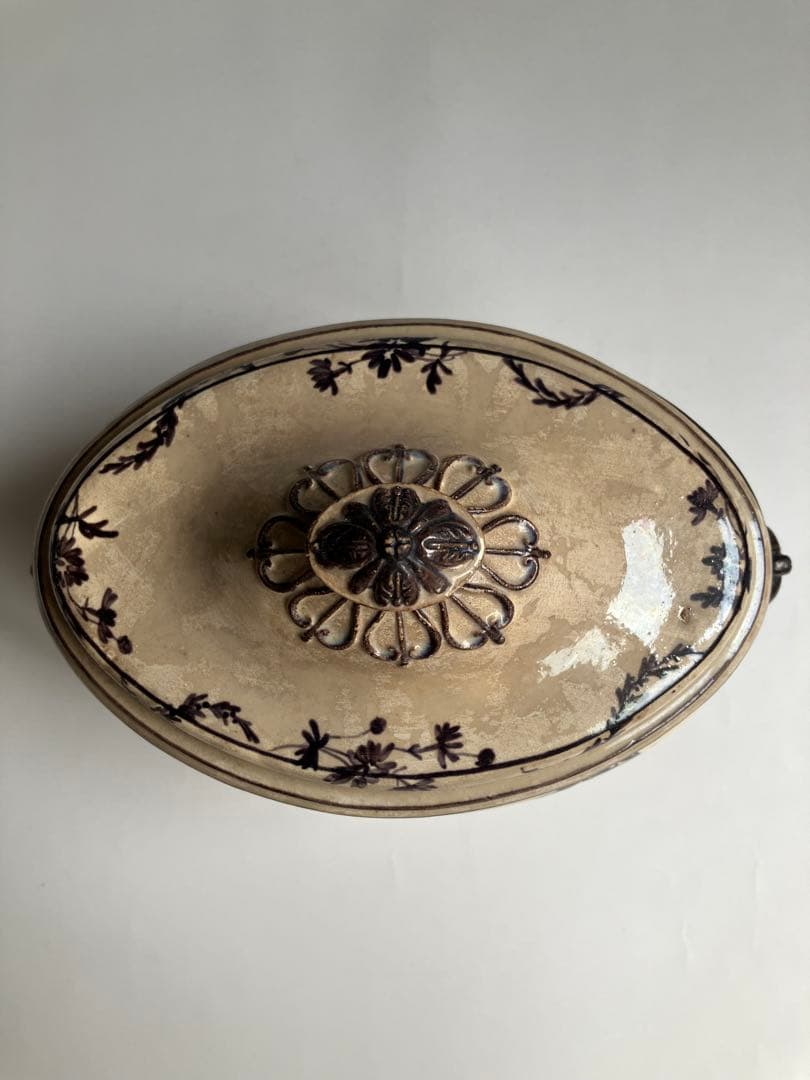 1800年代初頭 小さめファイアンスフィーヌのソーシエール フランス