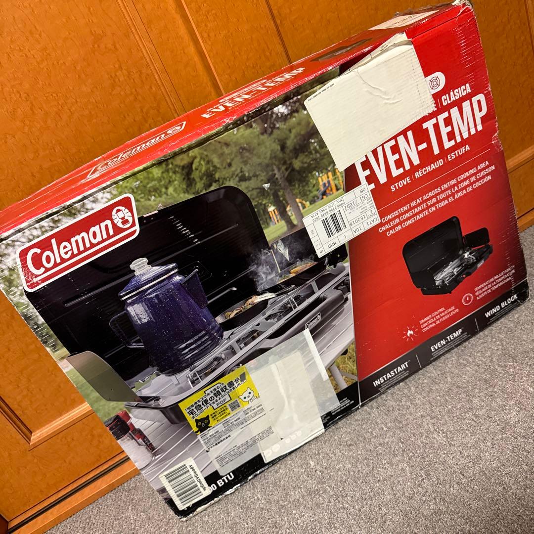 Coleman Even Temp ツーバーナーコンロ 28,000 BTU