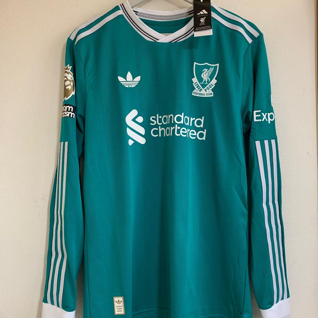 リヴァプールユニフォームサード25/26ヴィルツ長袖 - メルカリ