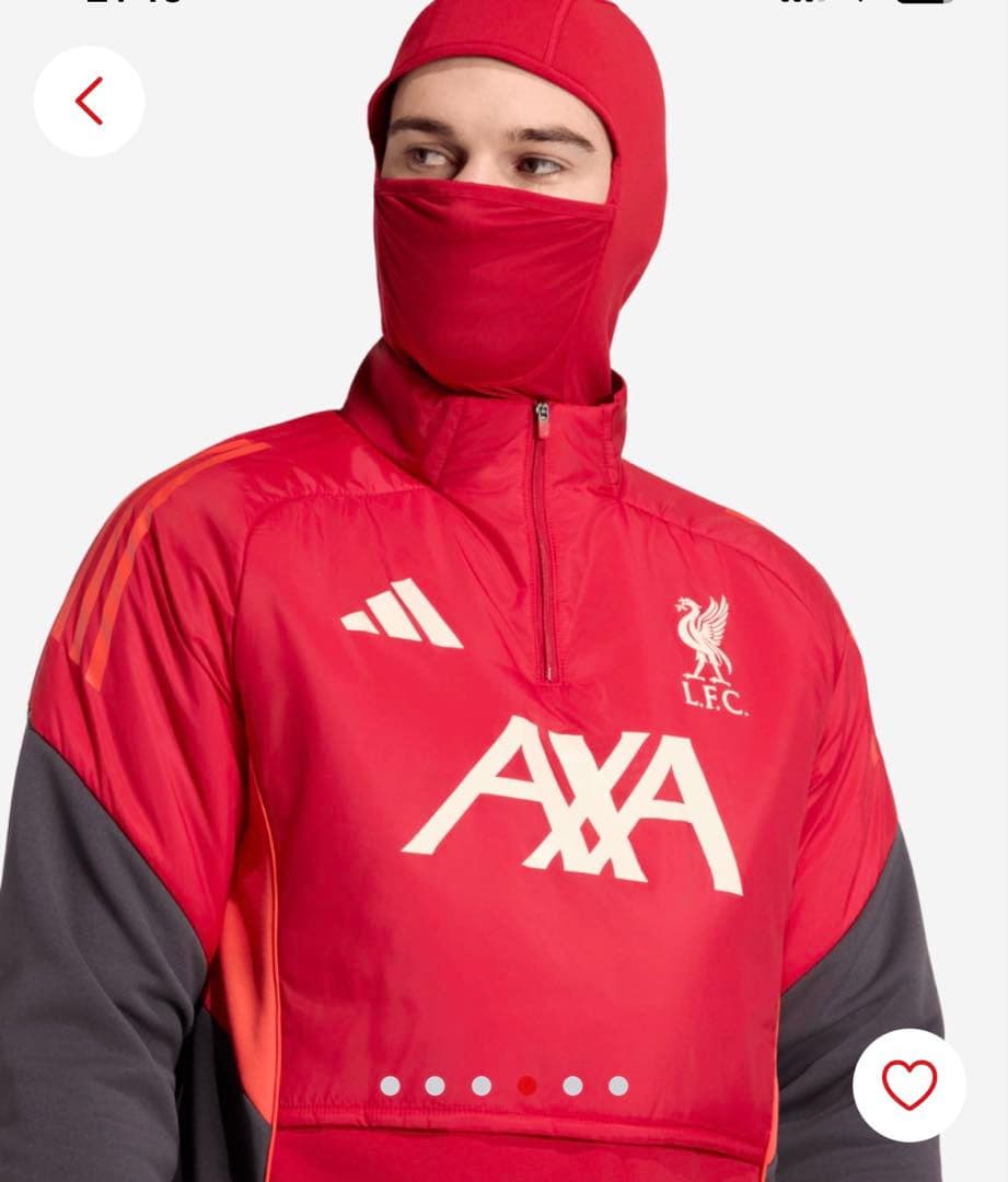 日本未発売　正規品　リバプール　トレーニング　ウォーマー　リヴァプール