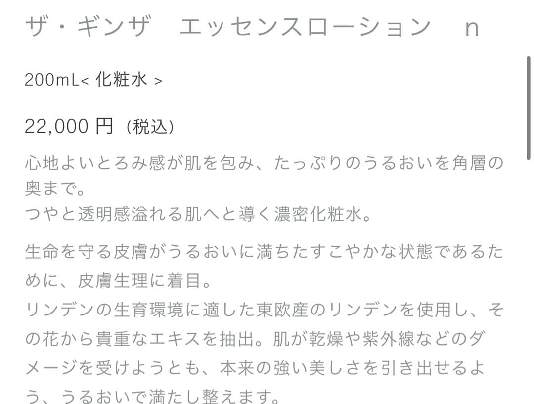 THE GINZA スキンケアセット【新品 未使用】 資生堂 SHISEIDO