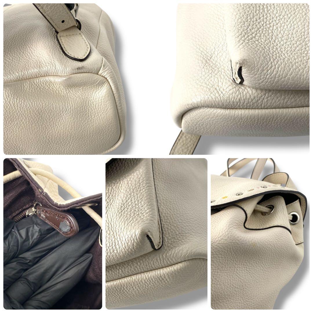 美品 Coach コーチ フローラル ツーリング ミニリュック デイパック