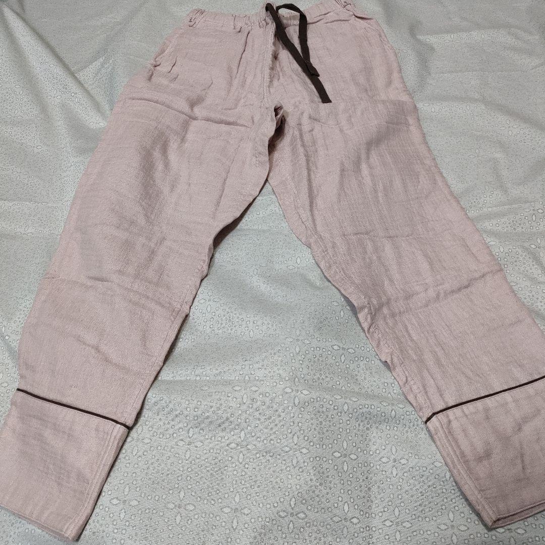 新品UCHINOシュマロガーゼ パジャマセット　ピンク Lサイズ