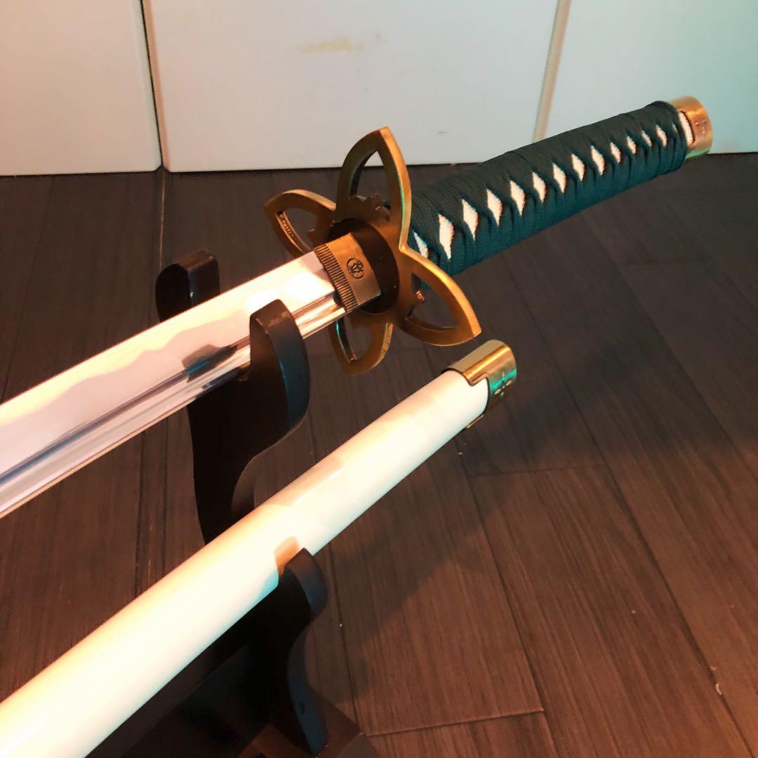 模造刀　刀　タシギ　時雨　白拵え　鬼滅　胡蝶　日輪刀　ワンピース