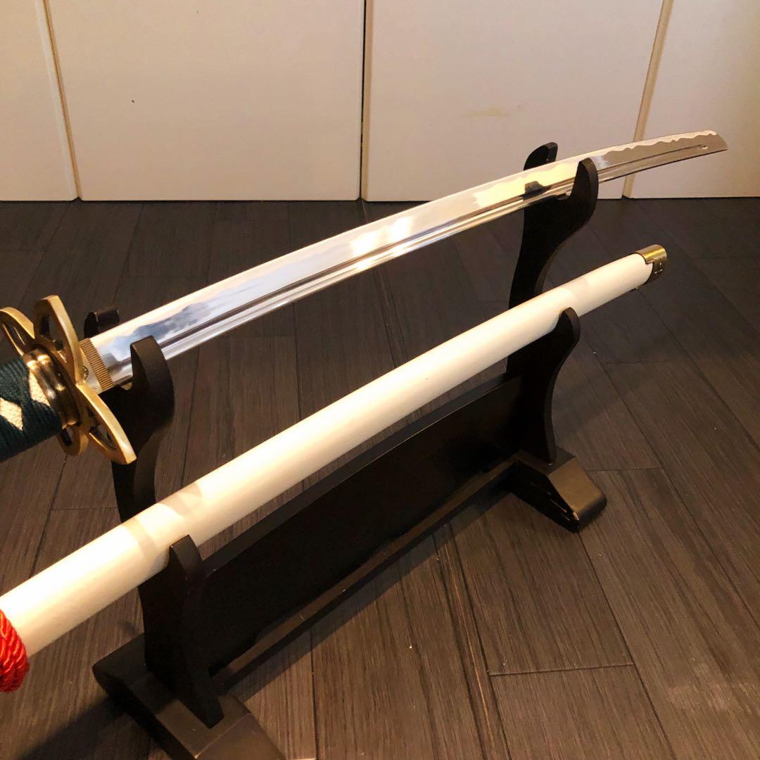 模造刀　刀　タシギ　時雨　白拵え　鬼滅　胡蝶　日輪刀　ワンピース