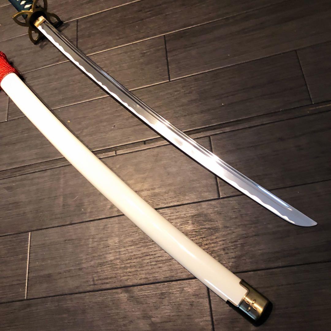 模造刀　刀　タシギ　時雨　白拵え　鬼滅　胡蝶　日輪刀　ワンピース