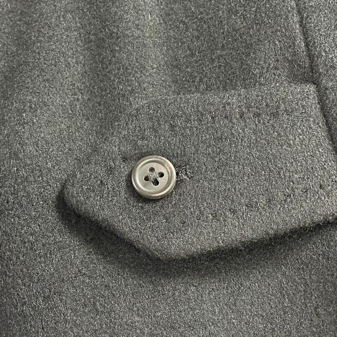 極美品★極上のカシミヤ100％★金タグ★ バーバリー ステンカラーコート XL