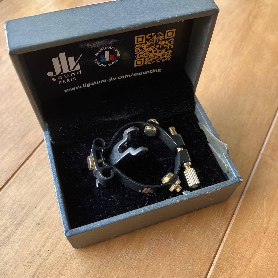 JLV B♭ クラリネットリガチャー　ブラックエディション　中古
