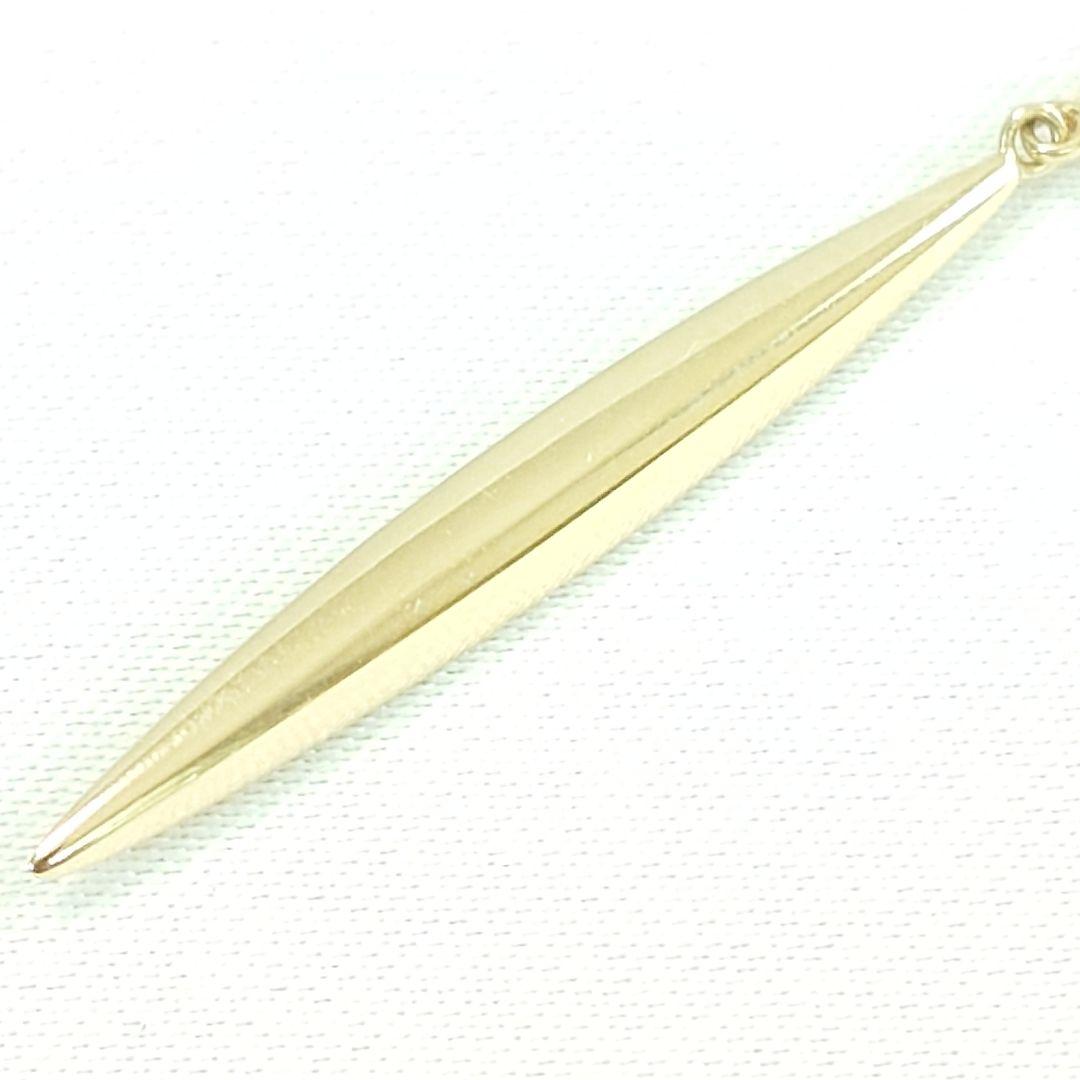 ティファニー K18 フェザー ピアス 片耳用 6680