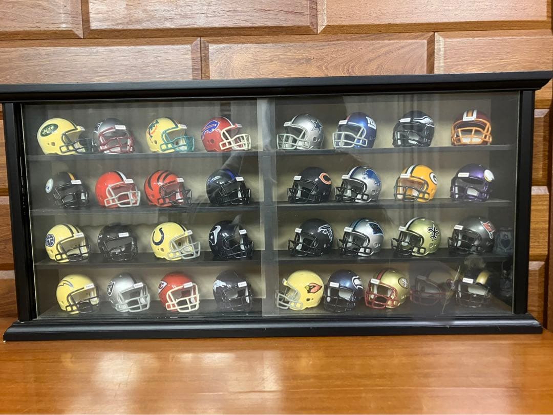 NFLミニヘルメットコレクション 32個　ケース入り ポケットサイズヘルメット│アメフト用品専門店 QB CLUB オンラインストア