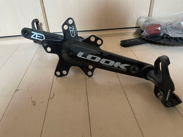 look ストア zed1 クランク ペダル付き