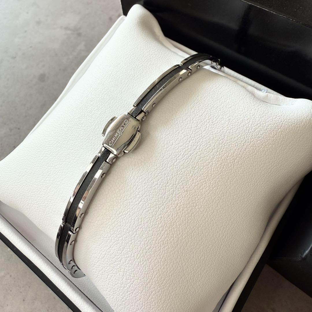 【希少】CHIMENTO キメント ウオモ ブレスレット シルバー ブラック