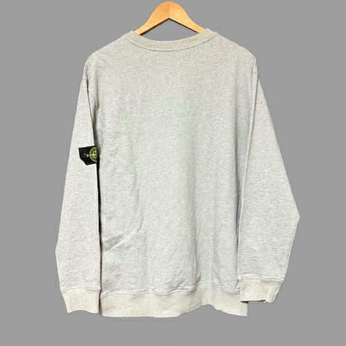 Stone  グレー クルーネック スウェット