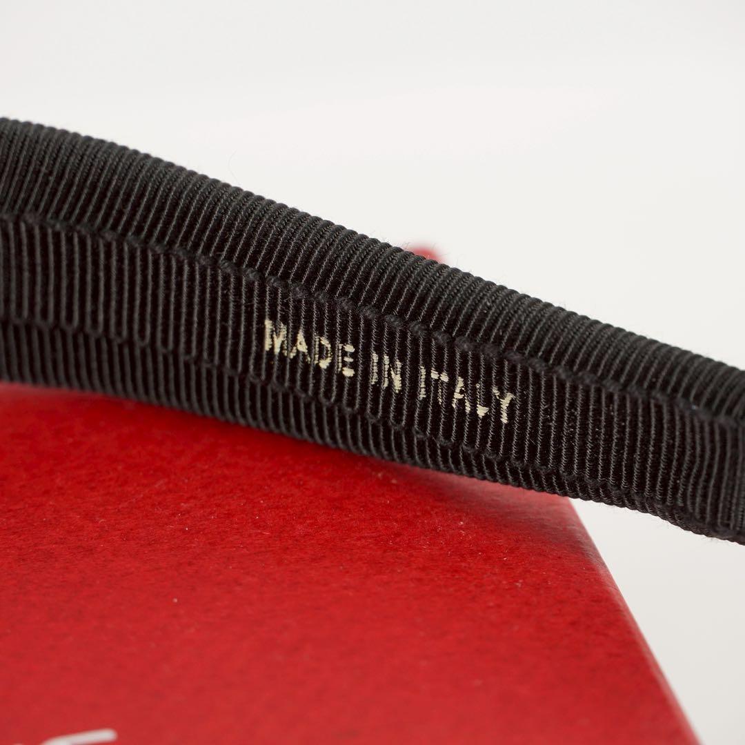 【極美品✨】フェラガモ　ヘアバンド　ヴァラリボン　ブラック　レディース