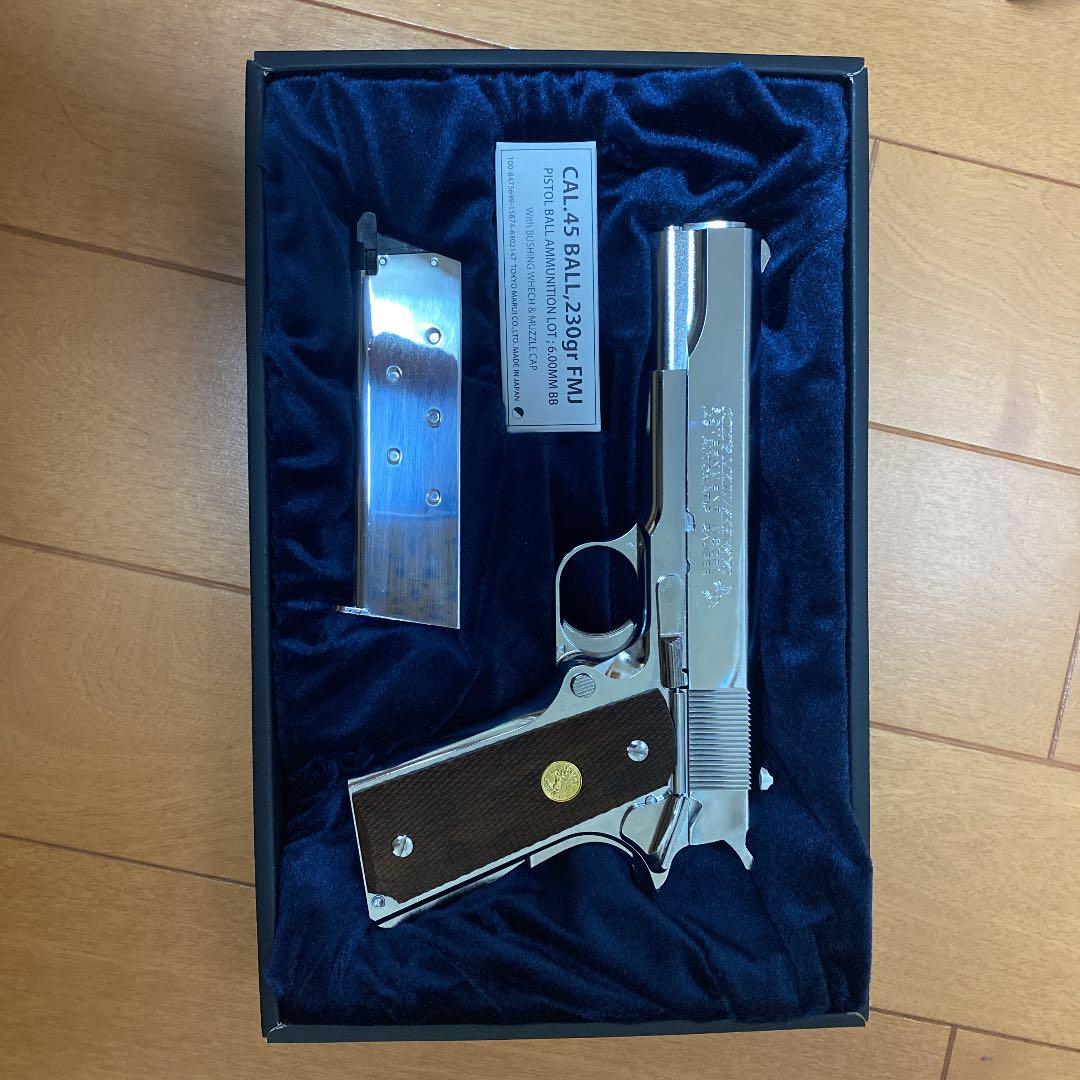 東京マルイ コルトガバメントシリーズ70 ニッケルフィニッシュ