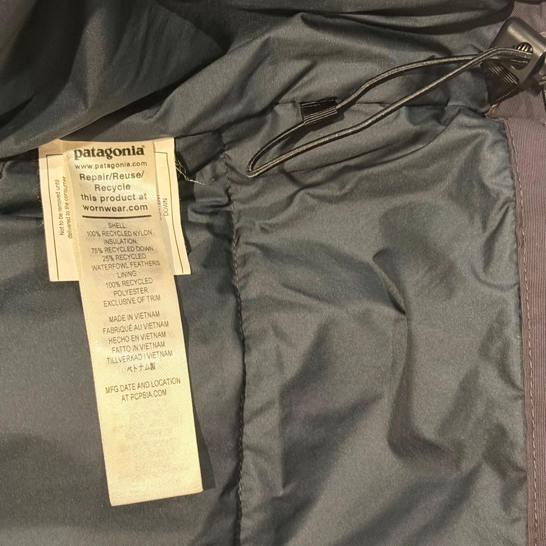 せ パタゴニア ダウンドリフトジャケット インクブラック L ※フード無
