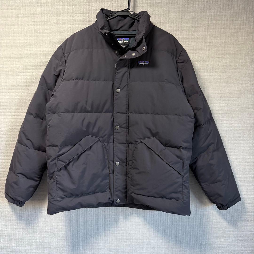 せ パタゴニア ダウンドリフトジャケット インクブラック L ※フード無