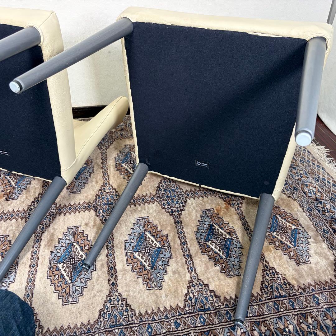 ligne roset ロゼチルコ 2脚セット リーンロゼ ダイニングチェア