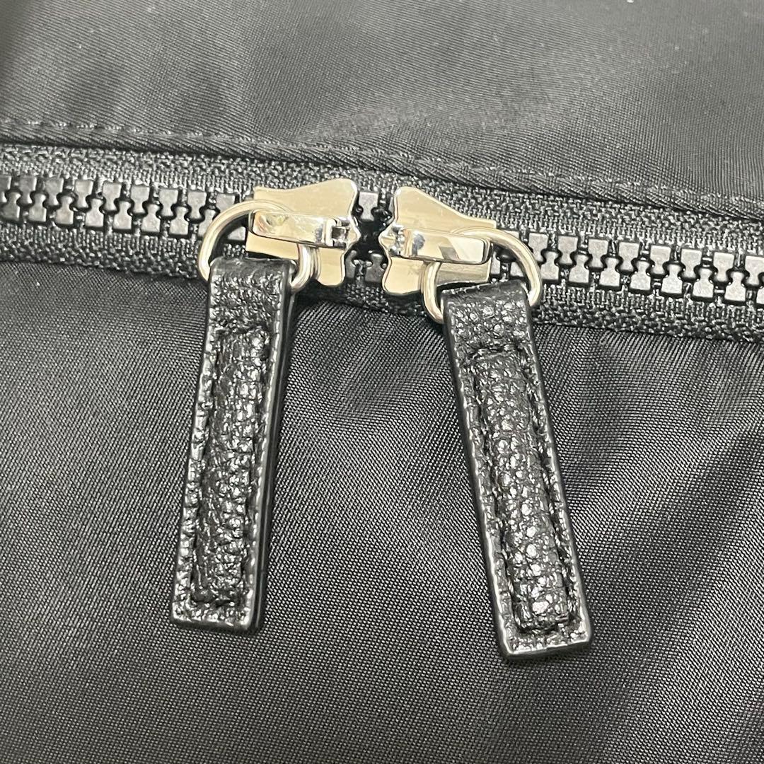 【極美品】ILEMER イルメール PONPONトロリー デイリュック ブラック