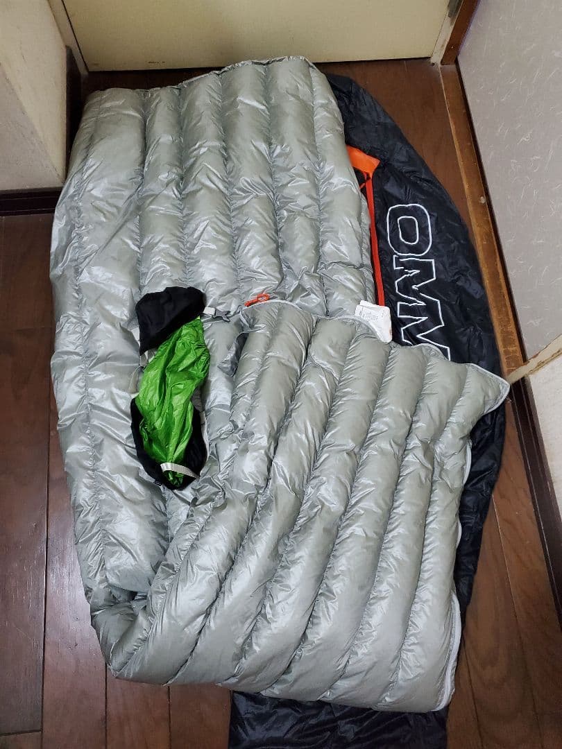 OMM Mountain Raid 100 + AEGISMAX ダウンシェラフ