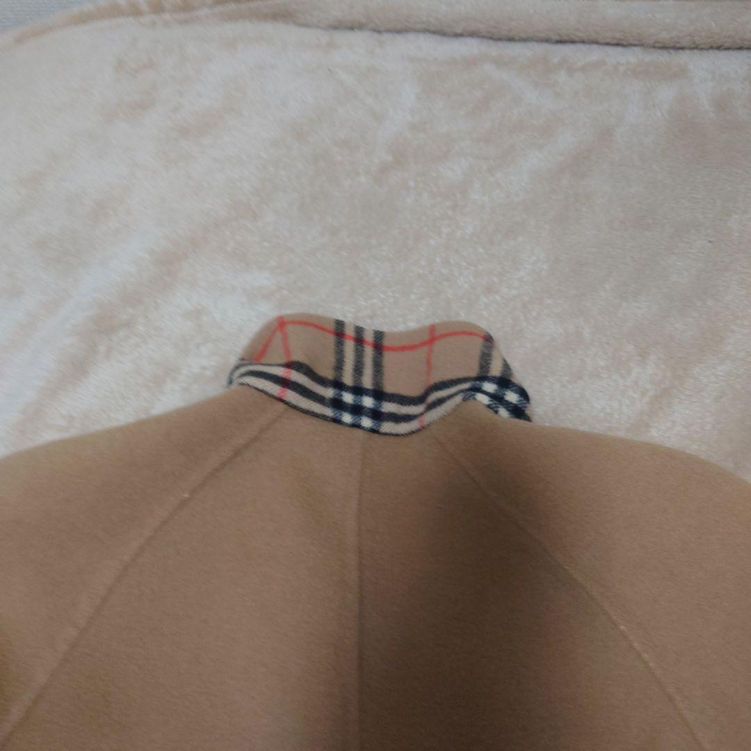 バーバリーズ　ダブルチェスター ピーコート 大きいサイズ　ノバチェック