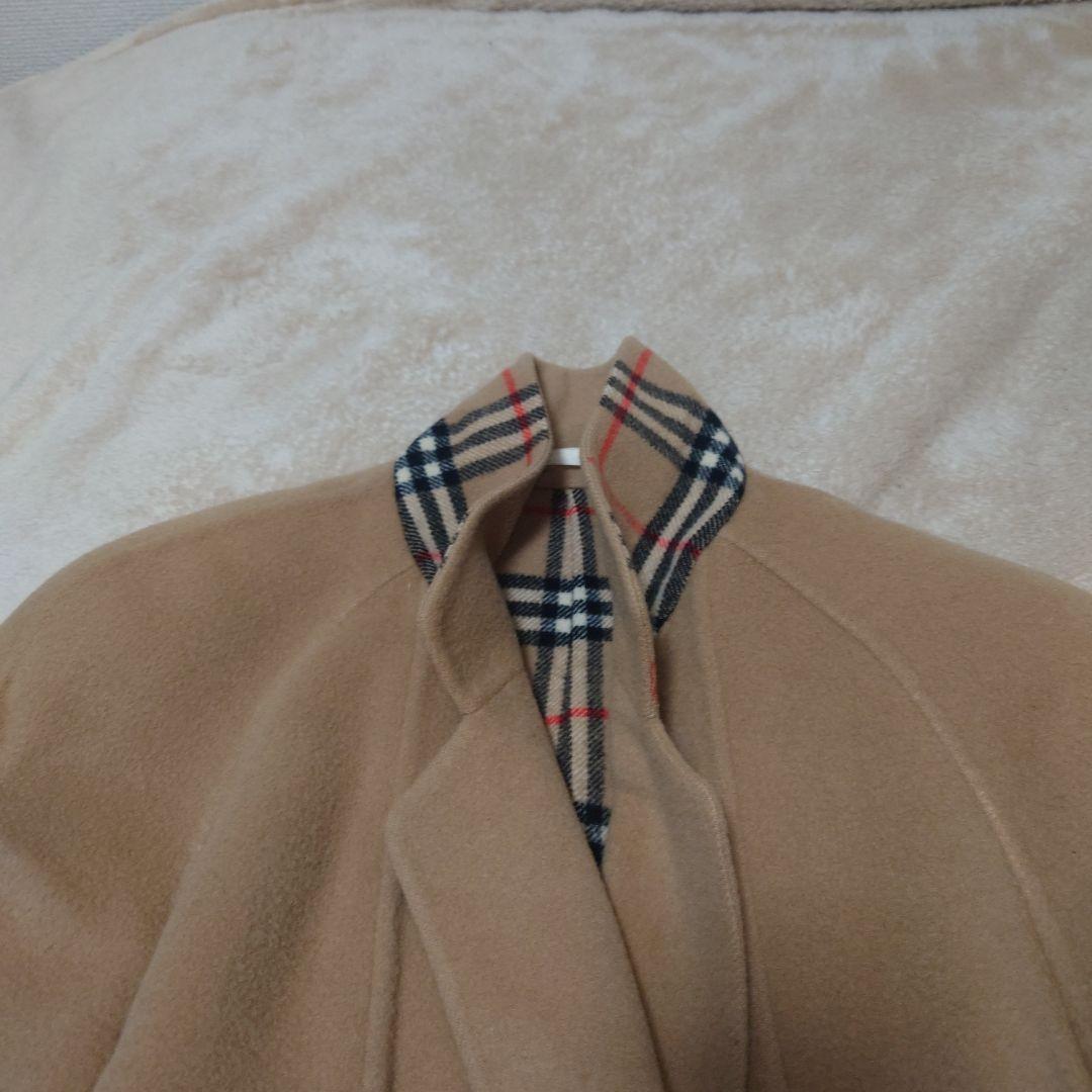 バーバリーズ　ダブルチェスター ピーコート 大きいサイズ　ノバチェック